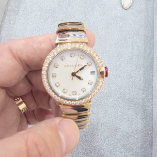 Bulgari LVCEA 102476 LU33WSPGDSPGD/11 Women's Watch Authentic
