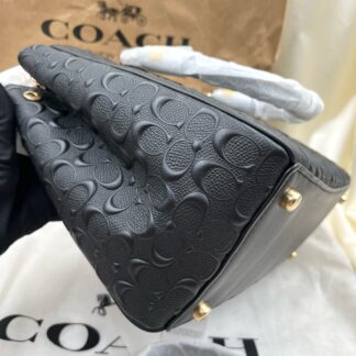 COACH Nina 28 Tote Bag Black F78751-IMBLK Authentic