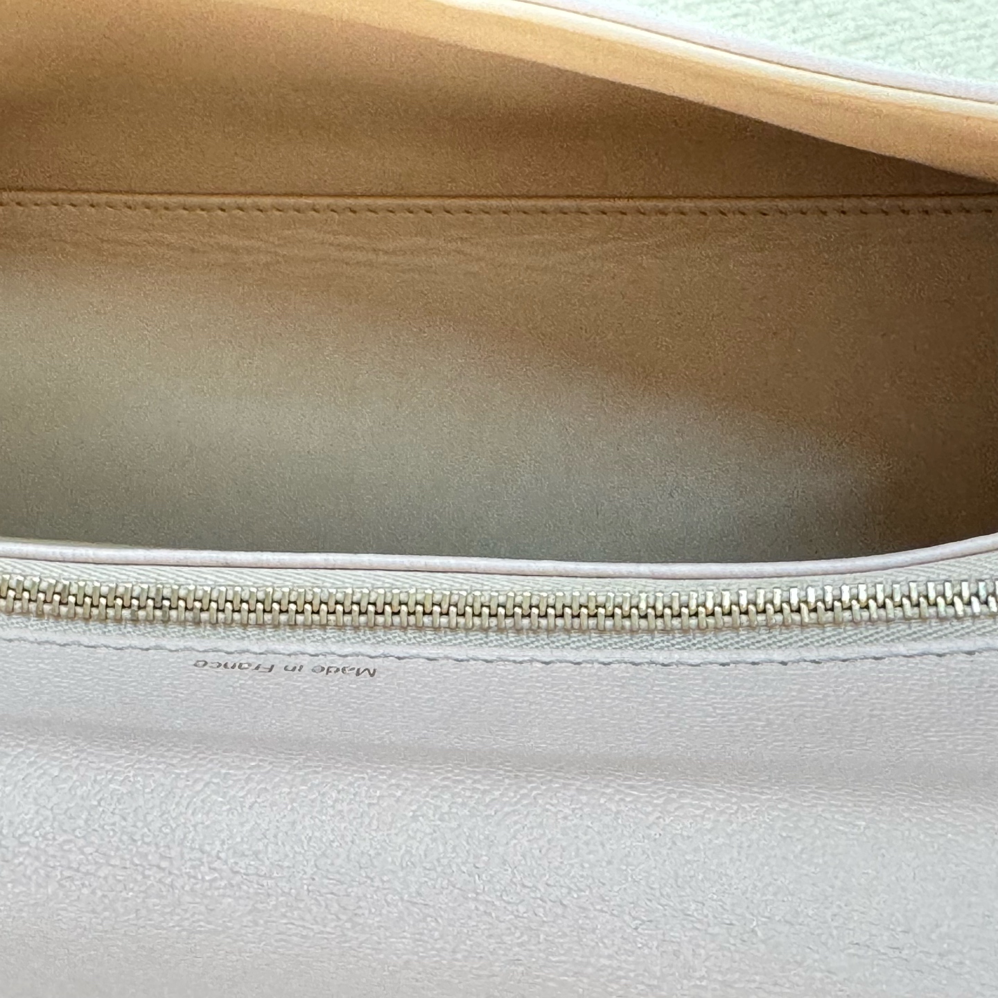 Delvaux Brilliant Crossbody Bag Sakura Pink Gold Hardware Authentic - Image 6