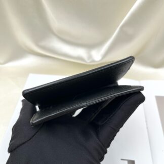Louis Vuitton Monogram Canvas Bifold Wallet Black M61696 Authentic