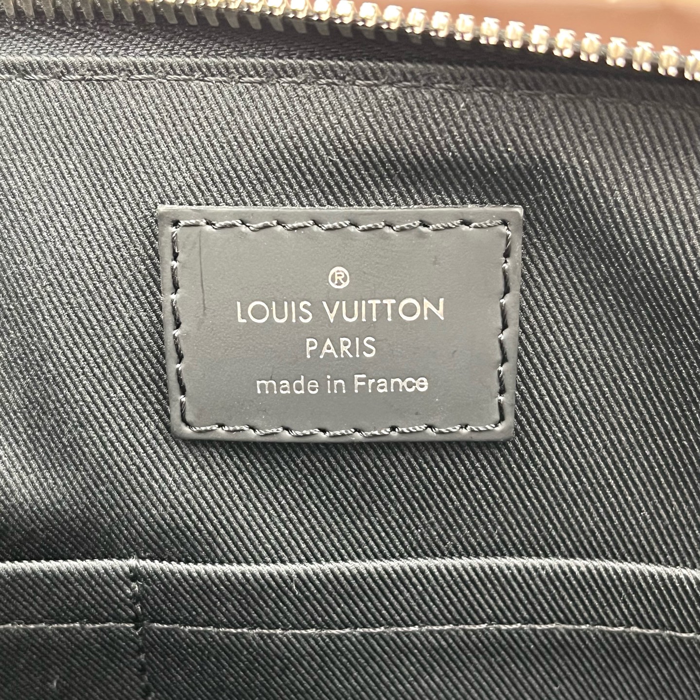 Louis Vuitton N48260 Damier Graphite Canvas Leather Briefcase Shoulder Authentic - Image 9