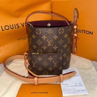 Louis Vuitton Allin BB Monogram Vachetta Leather Crossbody Authentic