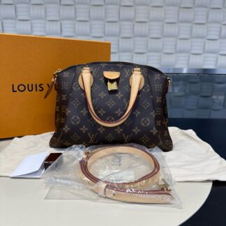 LV Louis Vuitton Monogram Rivoli BB Shoulder Bag Authentic