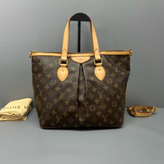 LV Louis Vuitton Paramount Vintage Top Handle Bag 29x26x16cm L0549 Authentic