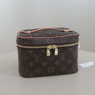 LV Nice Mini M44495 Cosmetic Pouch Monogram Canvas Authentic