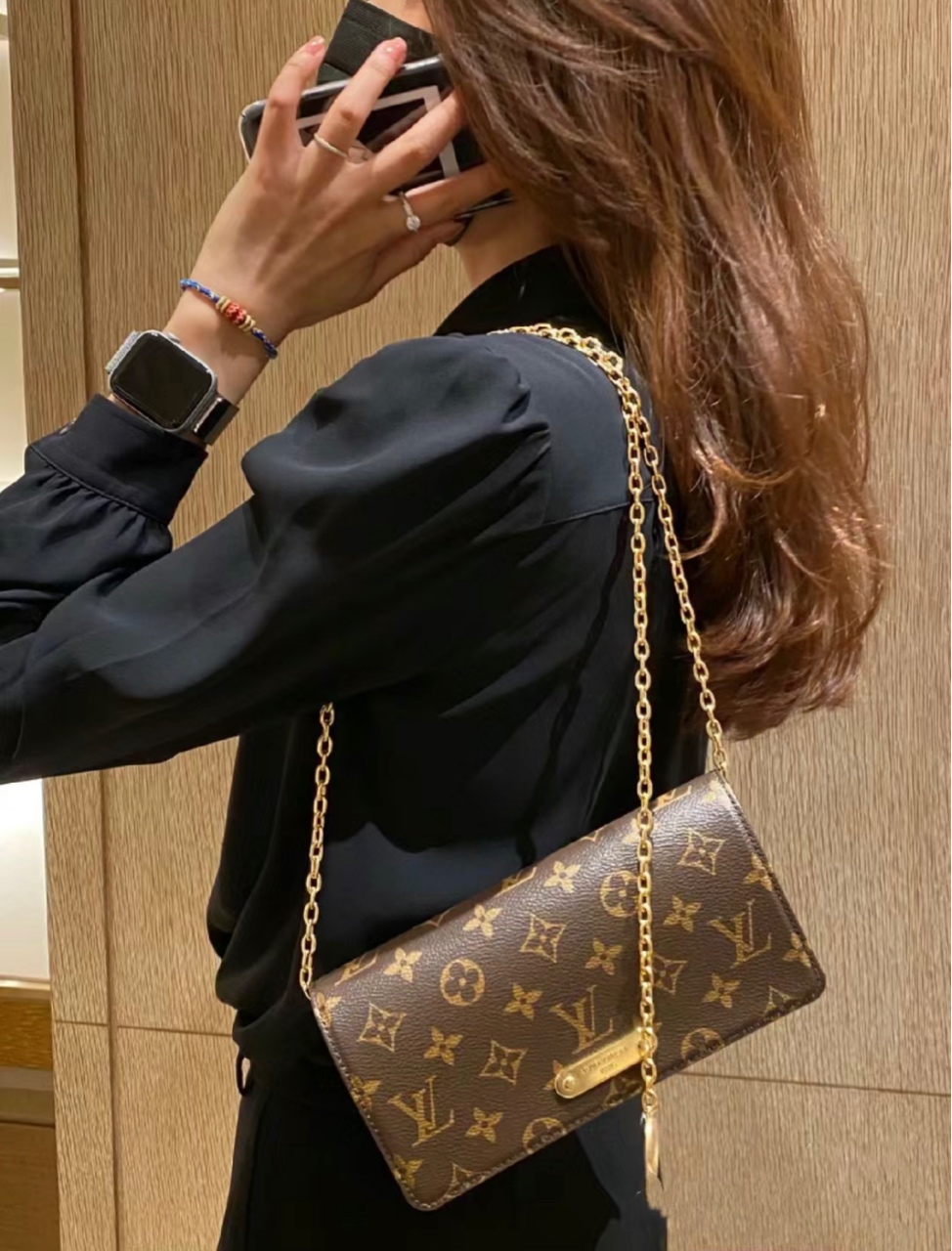 Louis Vuitton Lily WOC Crossbody Bag 2023 New AB Condition Authentic - Image 8