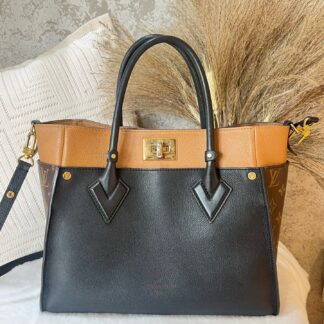 LV On My Side Bag H0587 Louis Vuitton Tote Authentic