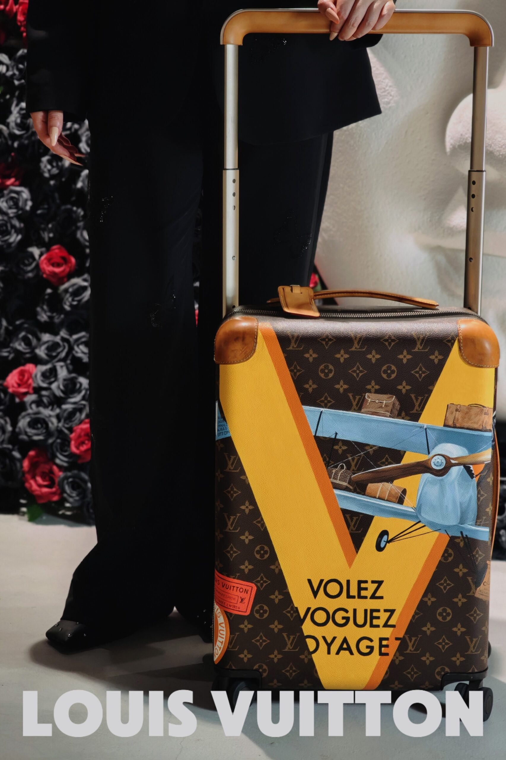 LV Horizon 20in Monogram Rolling Luggage Suitcase Trolley Authentic - Image 4