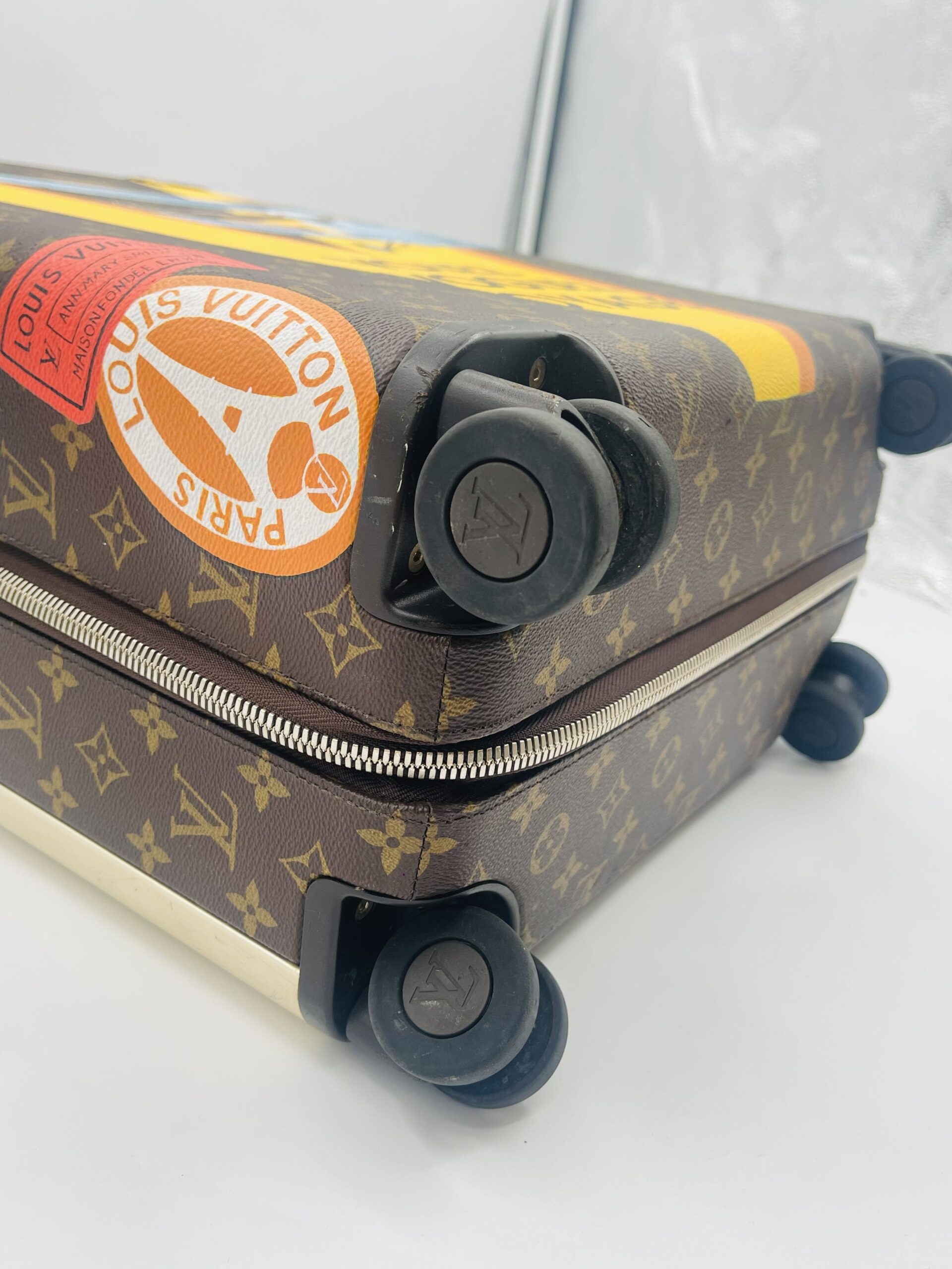 LV Horizon 20in Monogram Rolling Luggage Suitcase Trolley Authentic - Image 6