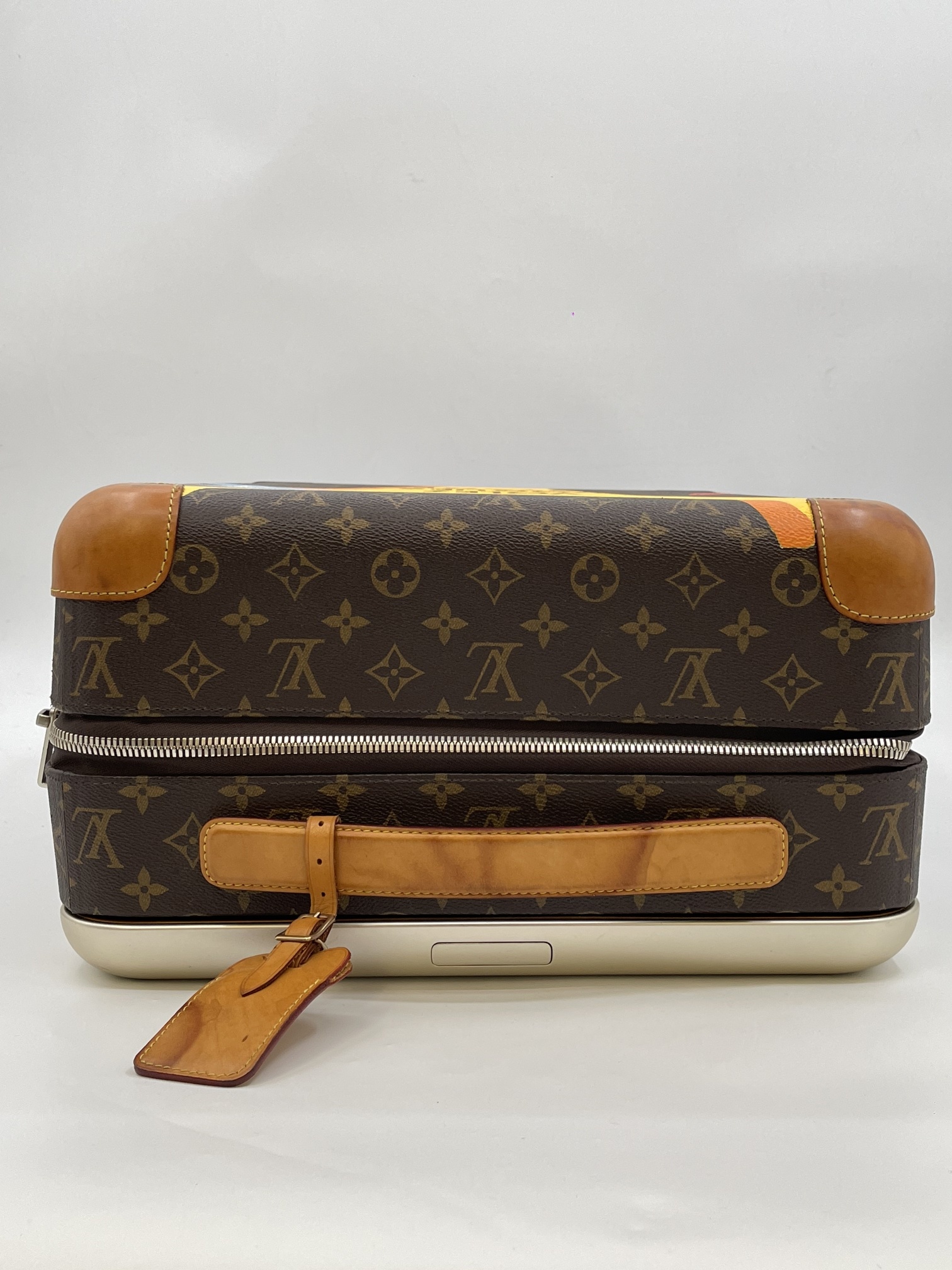 LV Horizon 20in Monogram Rolling Luggage Suitcase Trolley Authentic - Image 8