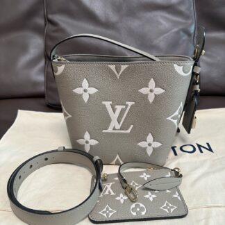 LV All In BB Elephant Gray Authentic