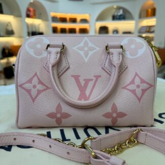 LV SP20 Gradient Strawberry Pink Handbag Authentic