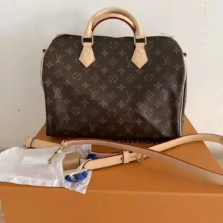 LV Speedy 30 Shoulder Bag Authentic