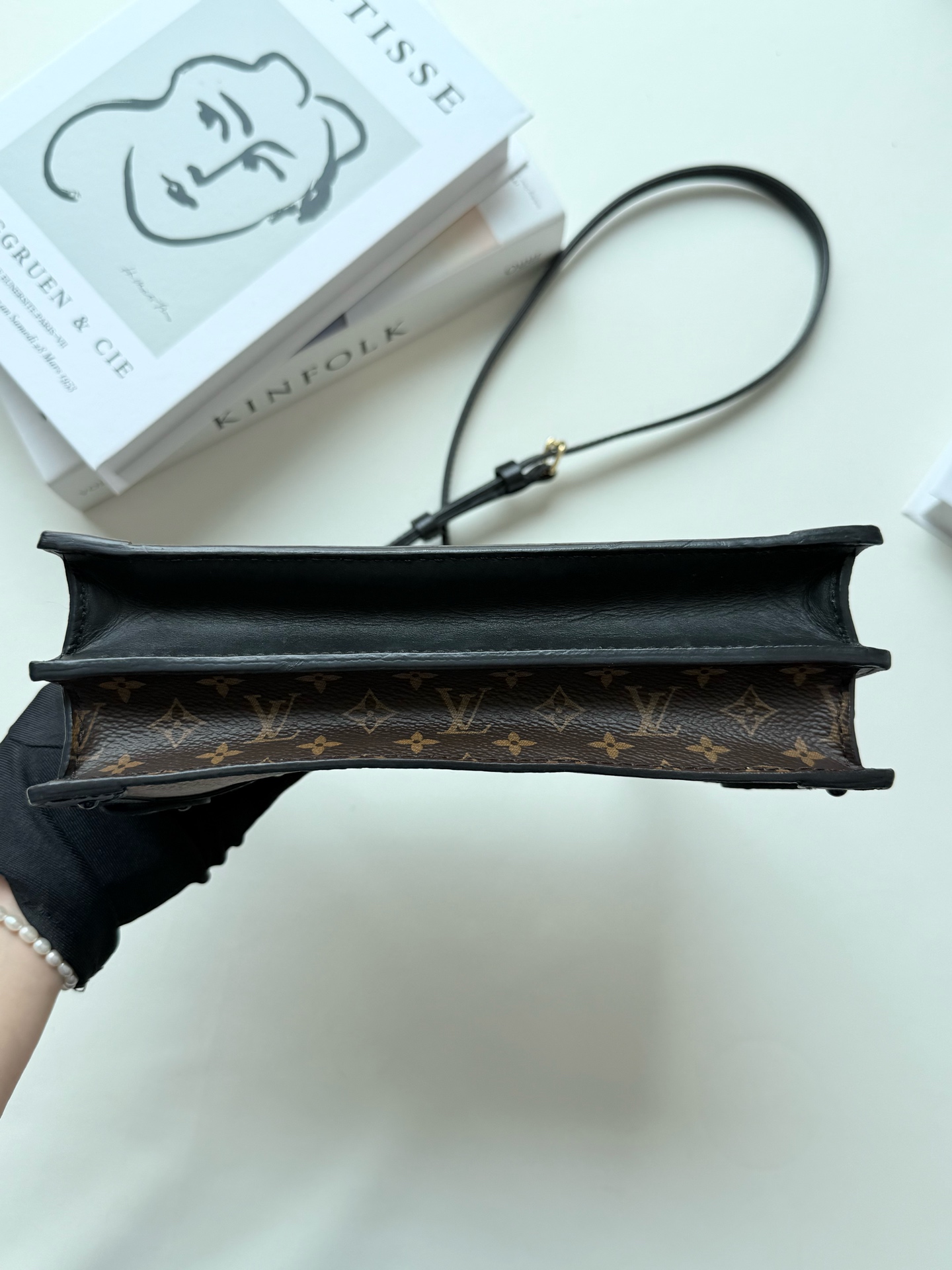 LV Trunk Clutch Monogram Brown Soft Trunk 2019 Chip Authentic - Image 5