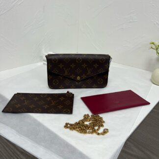 LV Envelope 3-in-1 Chain Bag Crossbody Authentic