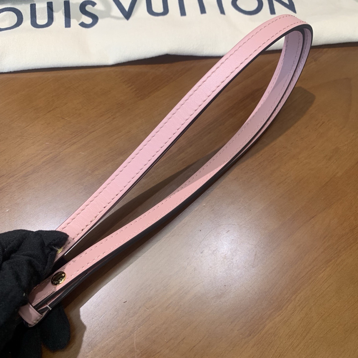 LV Monogram Neonoe Pink Bucket Bag Shoulder Crossbody Authentic - Image 6