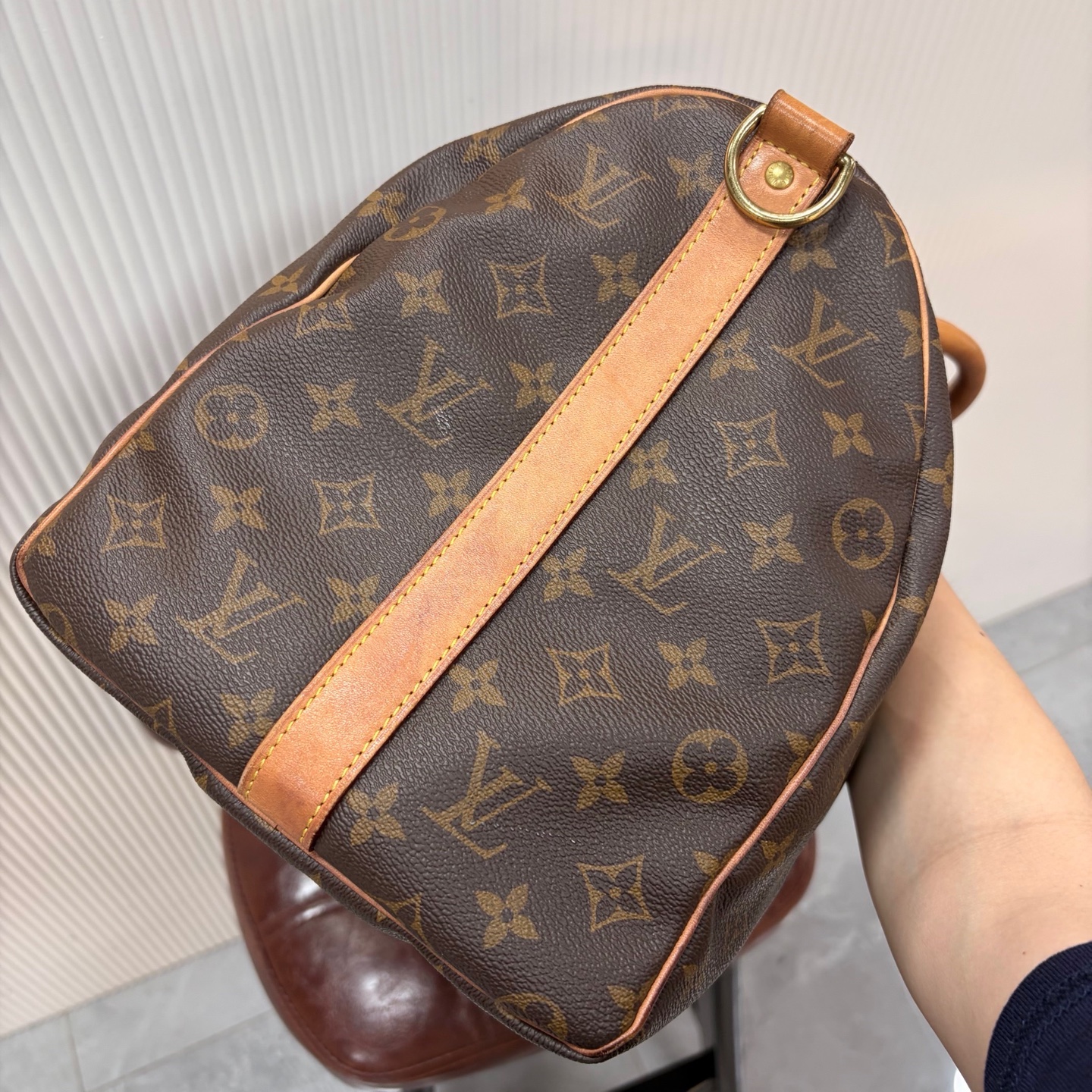 LV Keepall 45 Monogram Travel Duffle Bag Authentic - Image 5