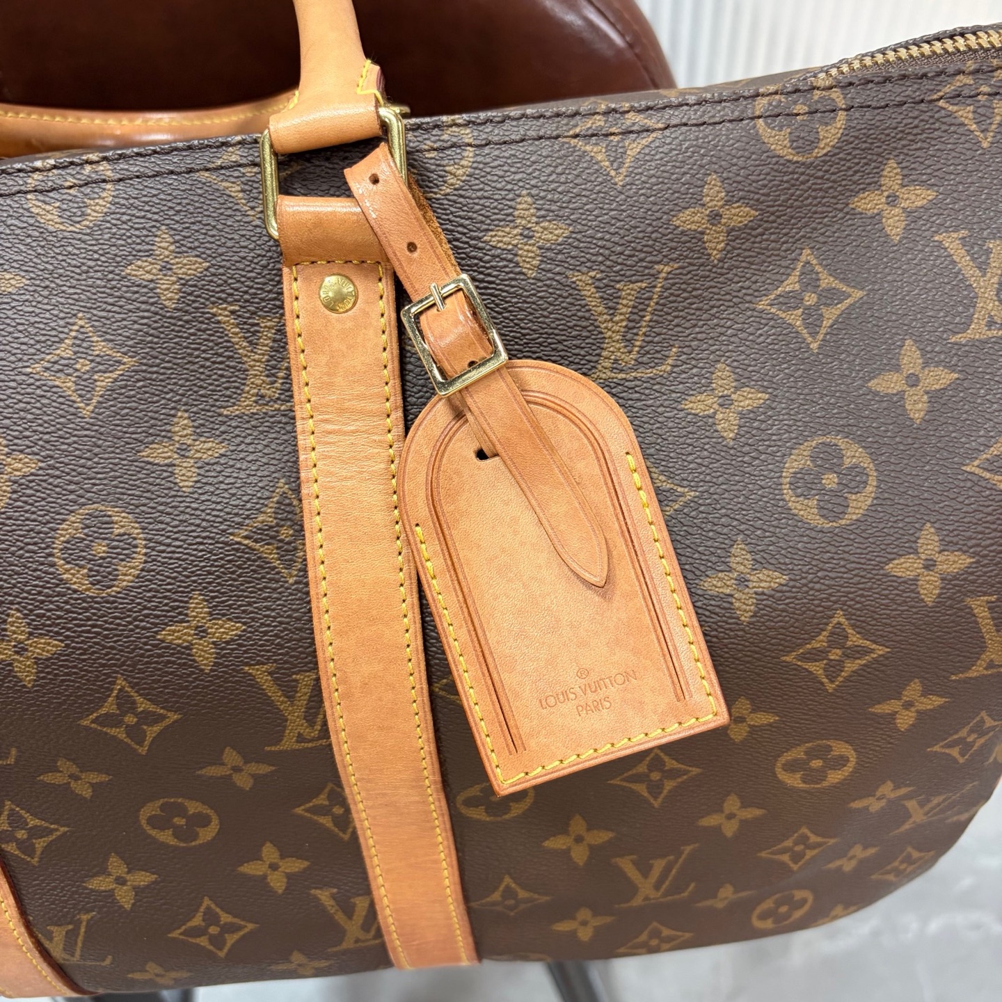 LV Keepall 45 Monogram Travel Duffle Bag Authentic - Image 7