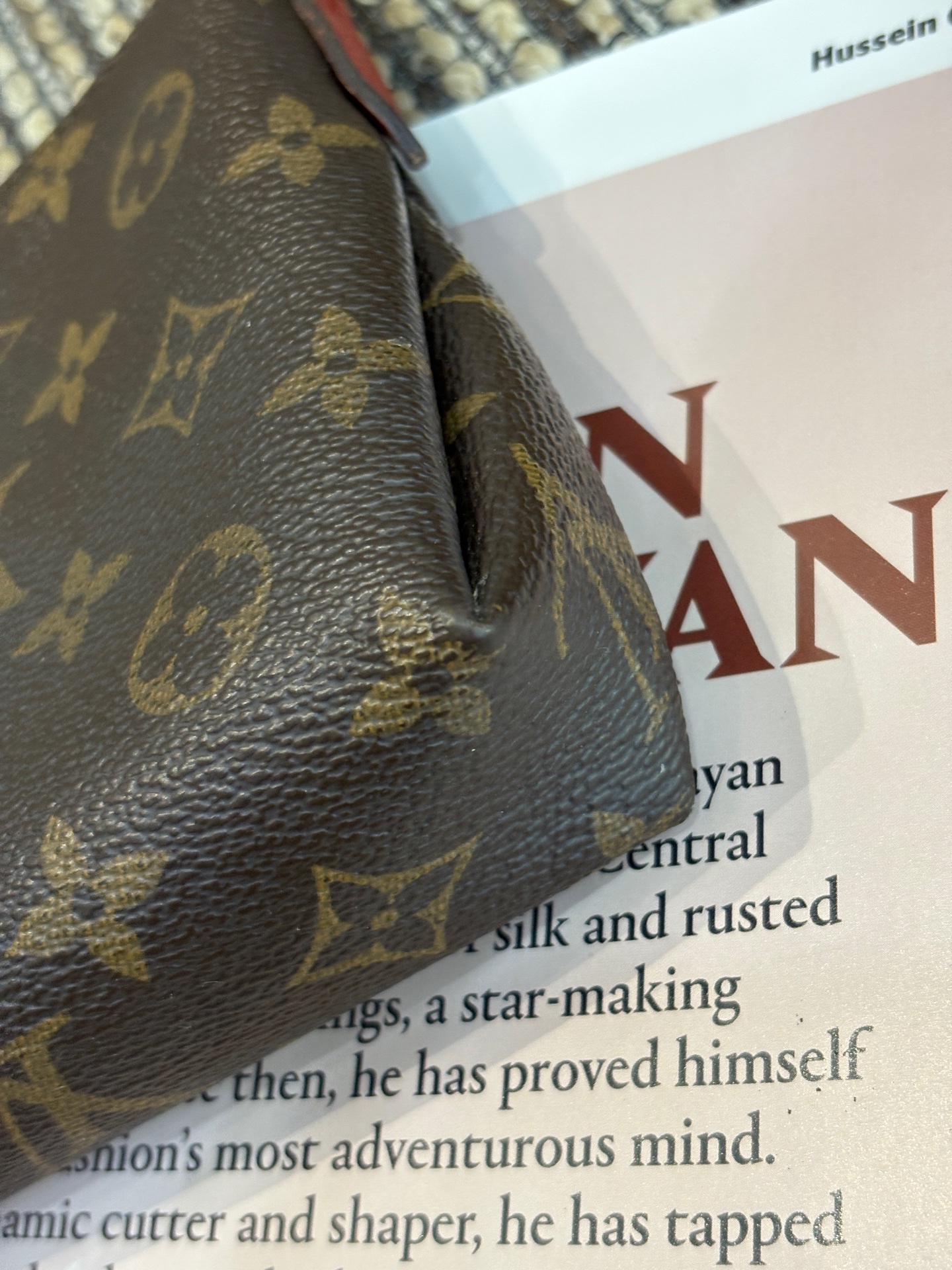 LV Louis Vuitton Mini Legend Bag 2017 Monogram Red Crossbody Authentic - Image 5