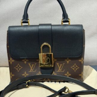 LV Locky BB Crossbody Bag Monogram Black Authentic