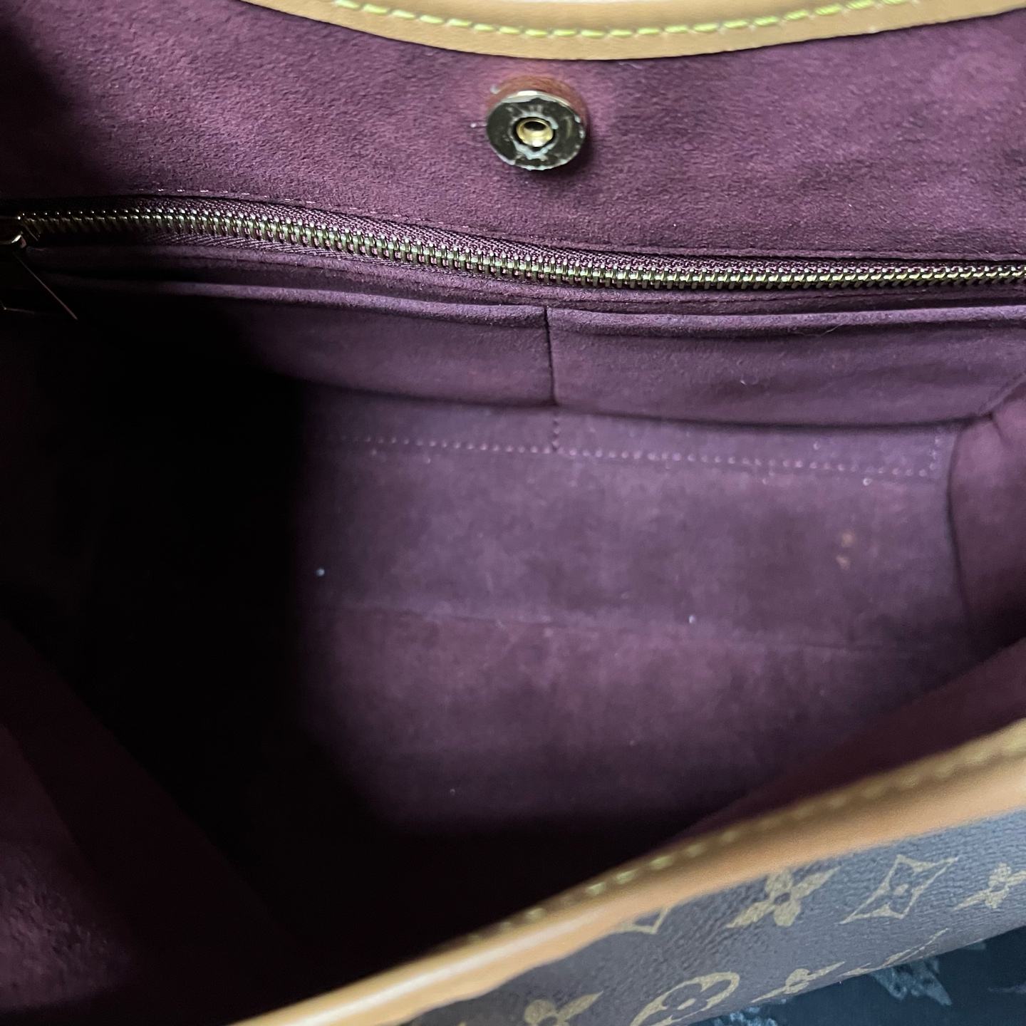 LV Louis Vuitton Carryall PM Tote Bag Authentic - Image 8