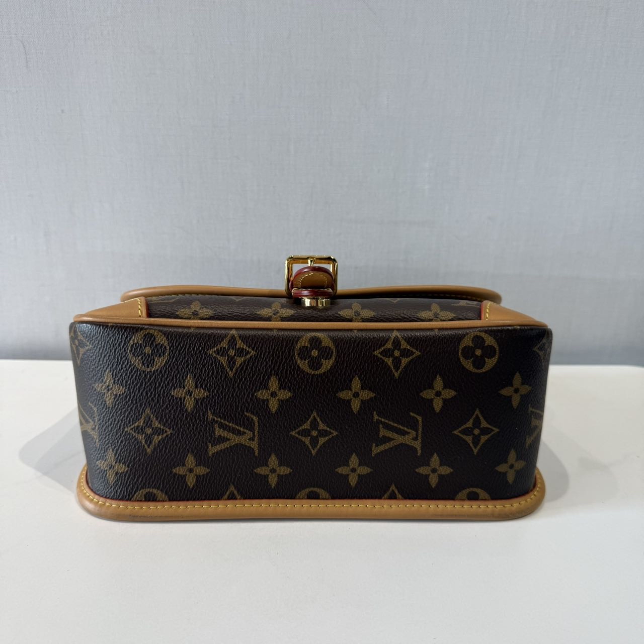 LV Louis Vuitton Monogram Black Diane Bag Authentic - Image 7