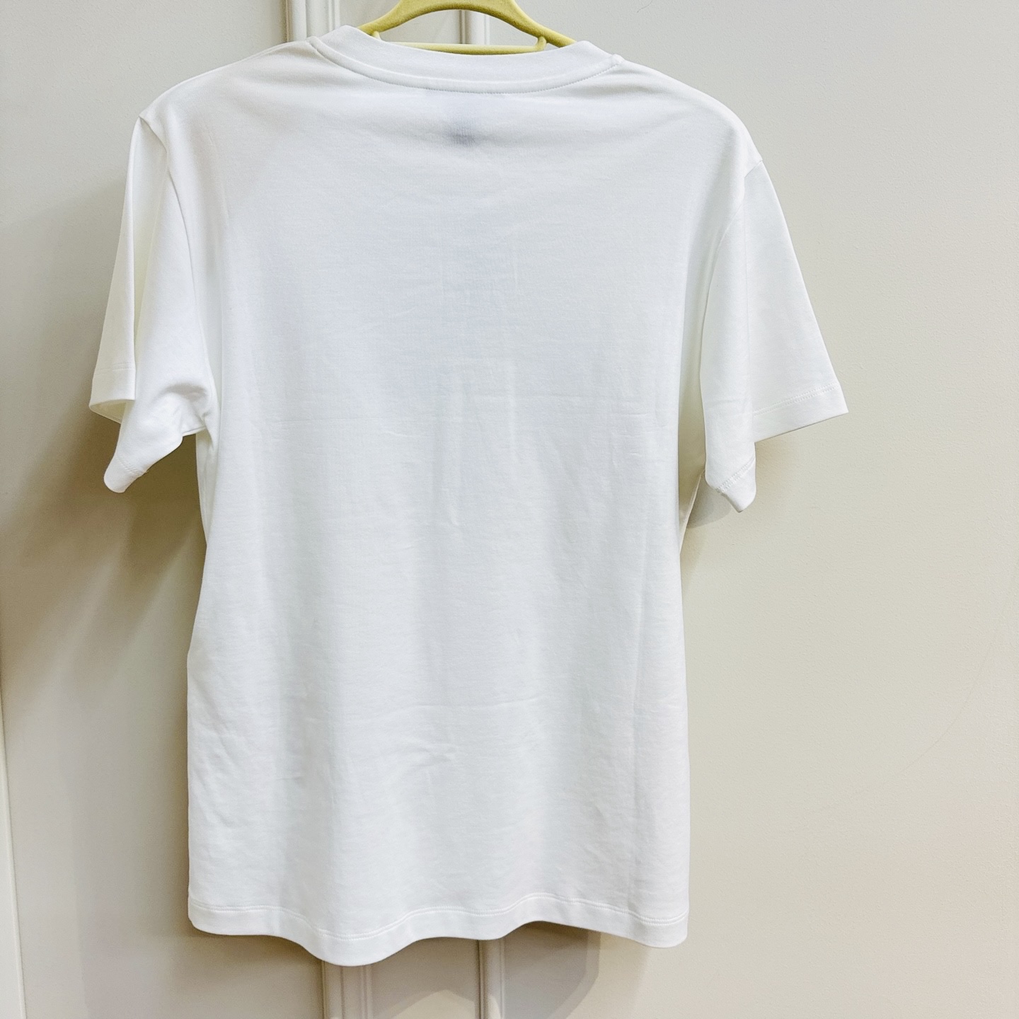 LV Louis Vuitton Monogram Crew Neck Short Sleeve T-Shirt White M Authentic - Image 6