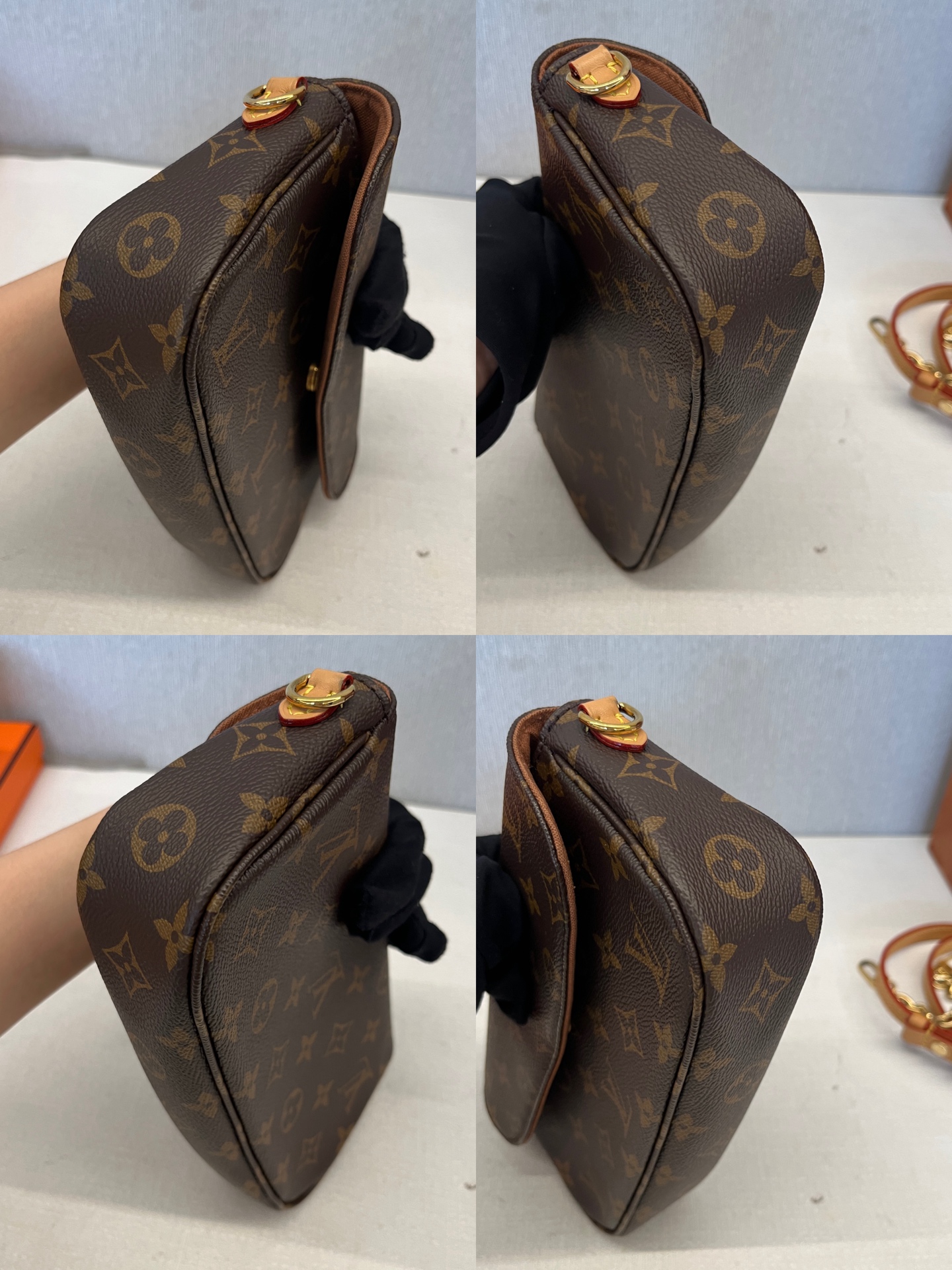 LV Monogram Ivy Chain Shoulder Bag Crossbody Authentic - Image 5