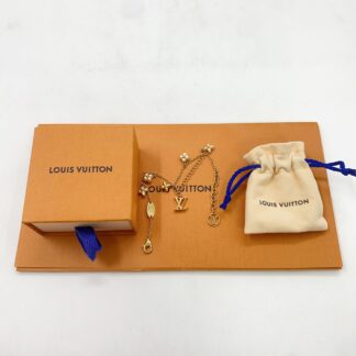 LV Louis Vuitton Monogram Flowers Bracelet Authentic