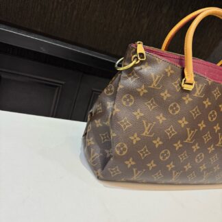 LV Louis Vuitton Legend 34cm Brown Monogram Canvas Satchel Authentic