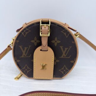 Louis Vuitton Mini Boite Chapeau Monogram Canvas Crossbody Authentic