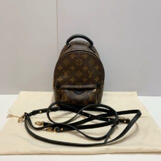 LV Mini Backpack Classic Monogram Canvas Authentic
