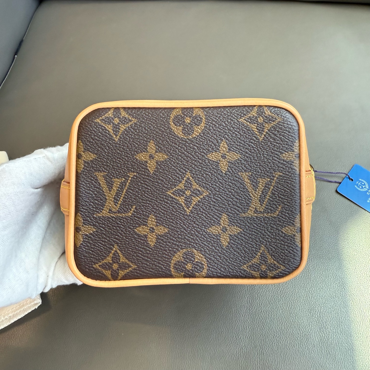 Louis Vuitton Nano Noé Bucket Bag Monogram Canvas Authentic - Image 7