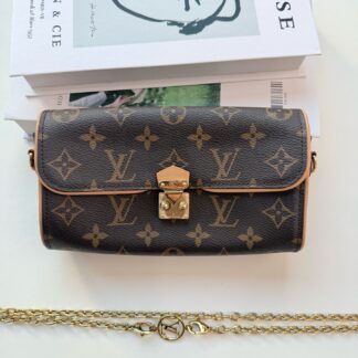 Louis Vuitton Pochette Félicie Monogram Chain Bag 20x11cm Auth Authentic