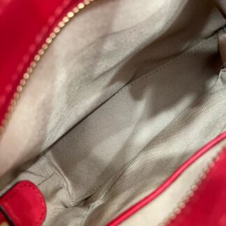 MCM Toni Tote Crossbody Bag Mini Cognac Coated Canvas Authentic