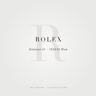 Rolex Datejust 41 126334 Blue