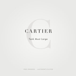 Cartier Tank Must Large